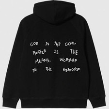 GOD IS THE GOAL PRAYER IS THE MEANS, WORSHIP IS THE RESPONSE Hoodie S-5XL