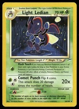 Light Ledian 24/105 Rare Neo Destiny Pokemon Unlimited LP on eBay