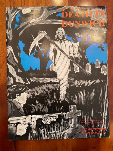 Death in Dunwich with Keepers Screen - A Call of Cthulhu Adventure