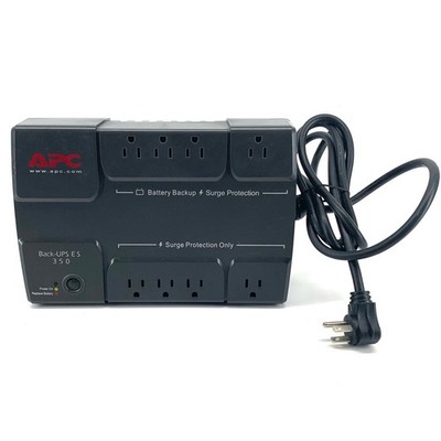 APC ES 350 Battery Backup Surge Protector BE350R Tested WITH Battery
