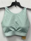 Adidas Teal Green Racerback Halter Bra w/ Sewn-In Bra Pads Size XS A/B