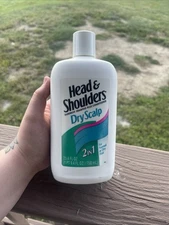 Vintage 1998 Head and Shoulders Dandruff Control Shampoo 2 In 1 Full Bottle