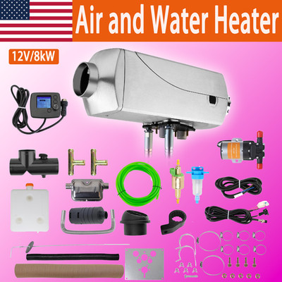 12V 8kW Diesel Heater Water Air All-in-One for RV Diesel Heater & Engine Block