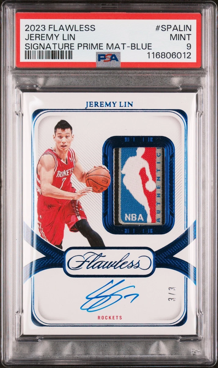 Jeremy Lin Professional Sports Authenticator (PSA) Basketball