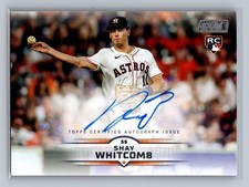 Shay Whitcomb 2025 Stadium Club #SCBA-SW Base Autographs Astros