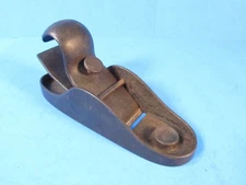 Birmingham B Plane 5-3/8" wood block plane oval shaped raised perimeter