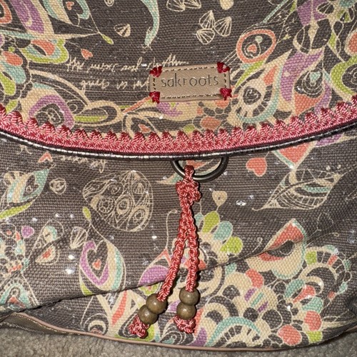 Sakroots Artist Circle Convertible Crossbody Backpack Shoulder Desert Spirit - Picture 2 of 10