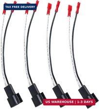4 Pack 72-5600 Speaker Harness Car Front Rear Door Speakers Adapter Connector Ad