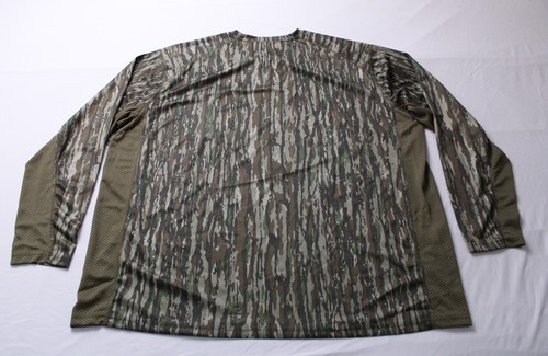 Shield Men's Finisher Turkey L/S Performance Tee BL1 Realtree Original Size 3XL - Picture 3 of 3