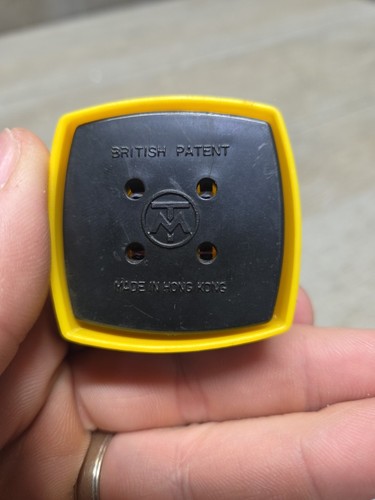 Vintage Helm SMURF STRING PUPPET Push Button British Patent made in Hong Kong VG - Picture 6 of 6