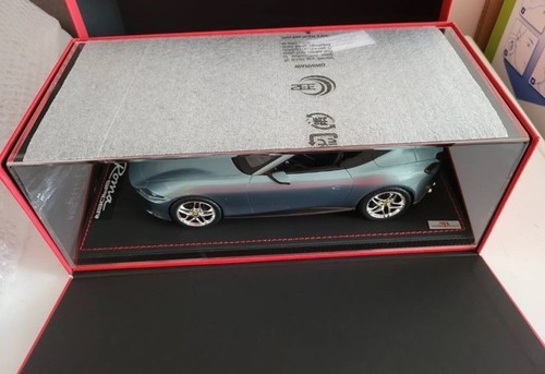 MR COLLECTION MODELS FERRARI ROMA SPIDER 1/18 Celeste Trevi FE040A of 59 Pz - Foto 3 di 7