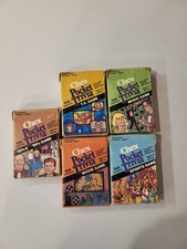 Lot of 5 Vintage Chex Pocket Trivia Card Games Movie, TV, Sports, Music, 50-60s