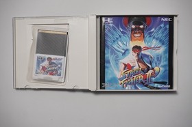 PC Engine Street Fighter II' Champion Edition Japan NEC Hu-Card game