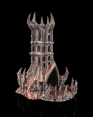 Dark Citadel Würfelturm Würfelroller Tabletop RPG Gothic Tower