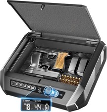 Cassaforte per pistola con display LCD ≤0,1s accesso rapido pistola sicura 2-4 pistole pistola a mano