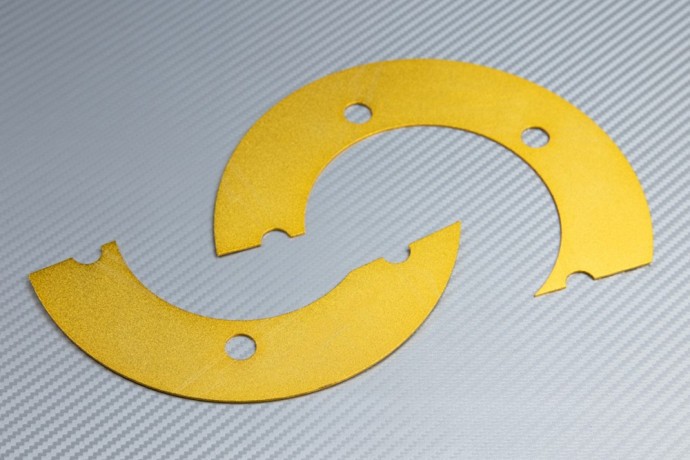 Cache poulie or en alu CNC pour Honda CBR 650 F 2014-2016 - 4