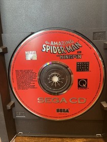 Amazing Spider-Man vs. The Kingpin (Sega CD, 1993) CIB With Reg Card Tested