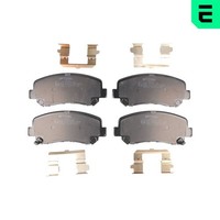 Bremsbelagsatz Scheibenbremse Optimal BP-12590 FüR Mazda CX KE GH KF Van KE107