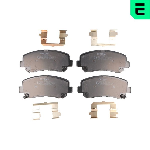 Bremsbelagsatz Scheibenbremse Optimal BP-12590 FüR Mazda CX KE GH KF Van KE107-image