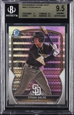 2023 BOWMAN CHROME DRAFT #BDC-1 ETHAN SALAS BGS 9.5