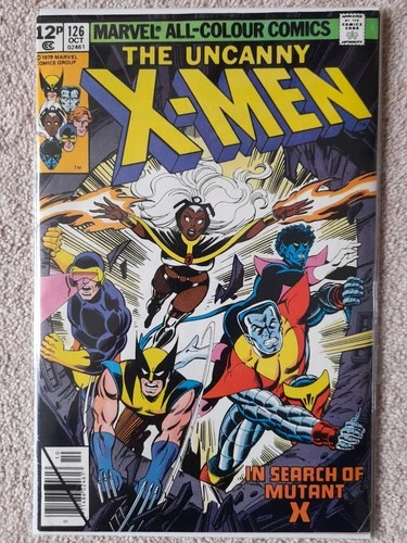 Uncanny X-Men #126 Marvel Comic Book Bronze Age Vintage First Proteus 1979