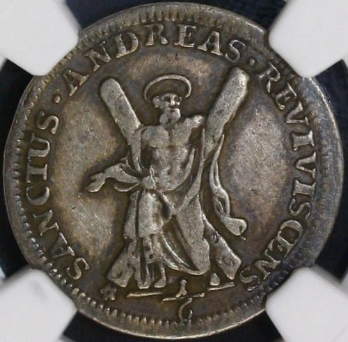 1710 HB GERMANY 6 MG BRUNS-LUNE-CALEN-HANN NGC VF25