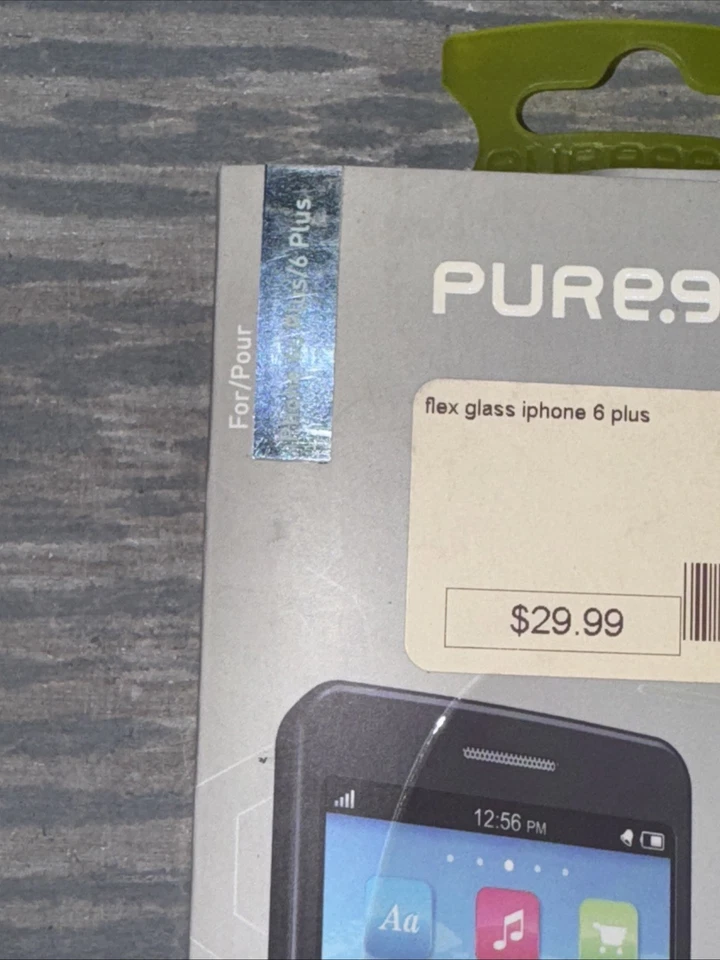 New OEM PureGear Flexible Glass Screen Protector For iPhone 6s Plus / 6 Plus ! - Image 2 of 4
