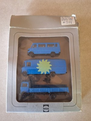 Herpa: Mercedes-Benz DB Set: 3 Service Vehicles: Original Package: 1/87 Scale
