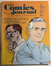 Comics Journal #113 ROBERT CRUMB GIL KANE HARVEY PEKAR Fantagraphics 1986