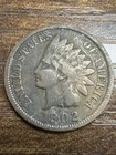New Listing1902 1C Indian Penny Cent  BN Actual Coin Solid Pricing Very Fine