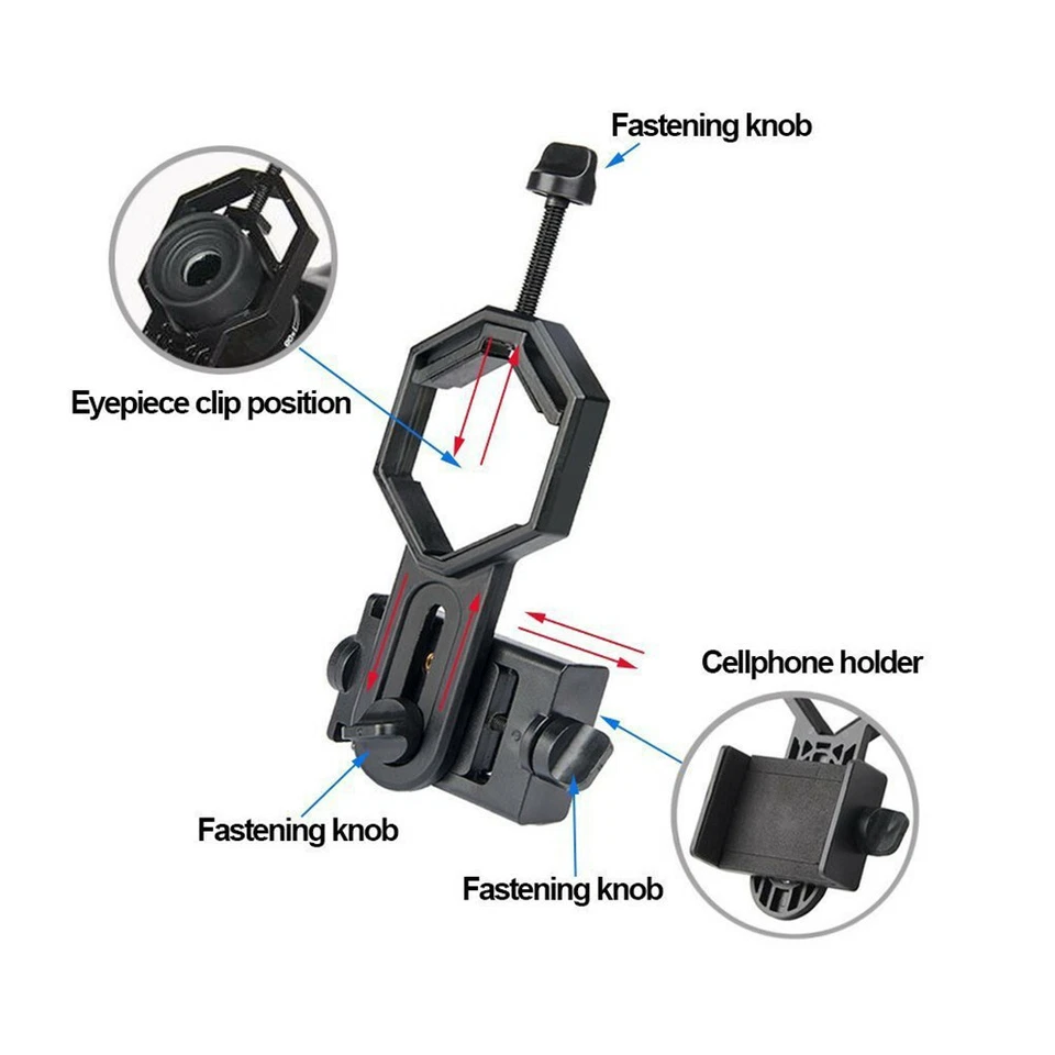 Handheld Stabilizer Suit for Phone Telescope Microscope Holder Camera Mount - Image 3 of 4