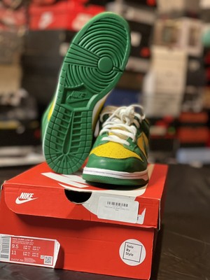 Nike Dunk Low Brazil 2020 9.5 Near DS | eBay