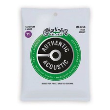 Martin MA175S Marquis 80/20 Bronze Custom-light Acoustic Silk Guitar Strings