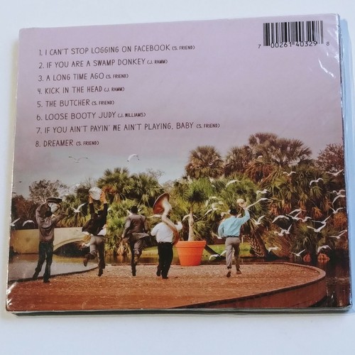 NEW ORLEANS SWAMP DONKEYS Donkey Business LP Compact Disc New Sealed Jass Jazz - Picture 3 of 8