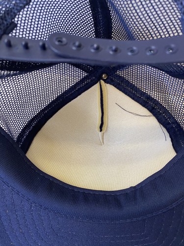Vintage California Highway Patrol CHP Hat Men Blue Snapback Trucker Cap NEW - 第 4/5 張圖片