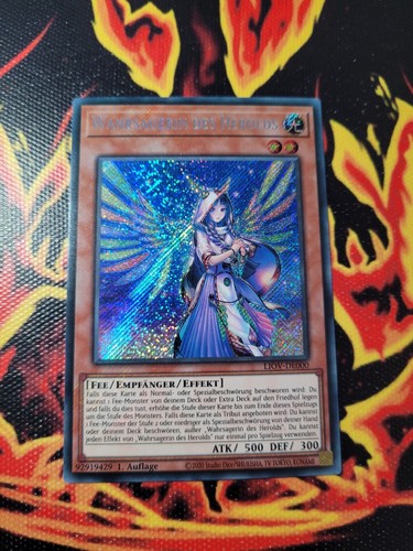 Carta Yu-Gi-Oh indovina dell'araldo LIOV-DE000 SR 1. Edizione quasi nuova - Foto 3 di 4