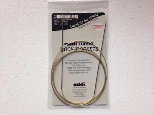 addi Turbo Sock Rockets 60 inch (150 cm) Circular Knitting Needles Skacel USA - Picture 3 of 10