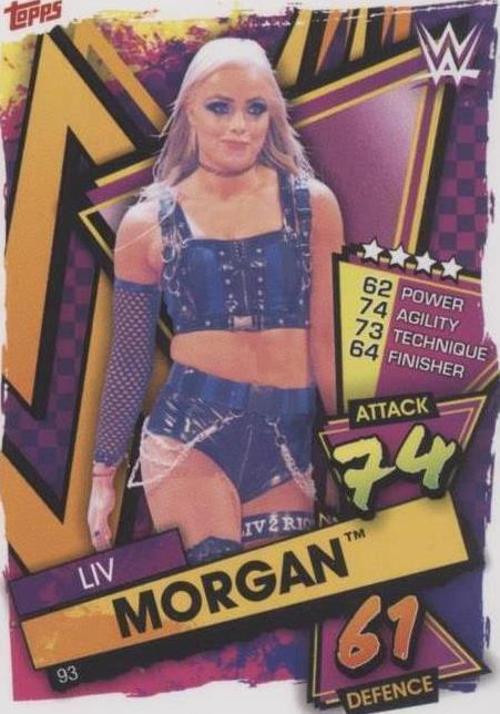 2021 Topps WWE Slam Attax - Liv Morgan #93 - 1 of 1