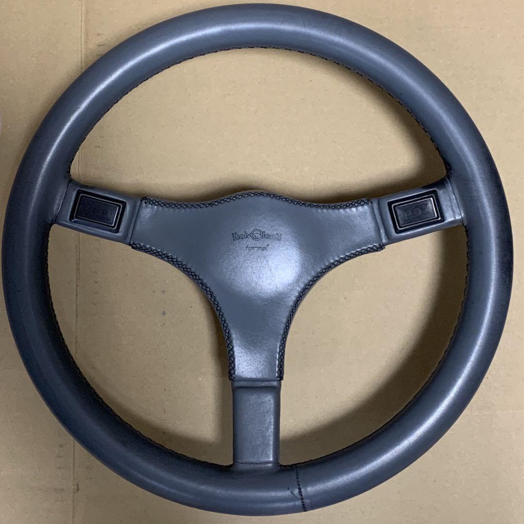Vintage Italvolanti Formel Steering Wheel Gray 36cm F/S | eBay Vintage Italvolanti Formel Steering Wheel Gray 36cm F/S | eBay