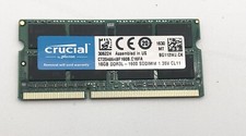 Crucial DDR3L 16GB 1600MHZ PC3L-12800 Laptop SODIMM 204-Pin Memory RAM