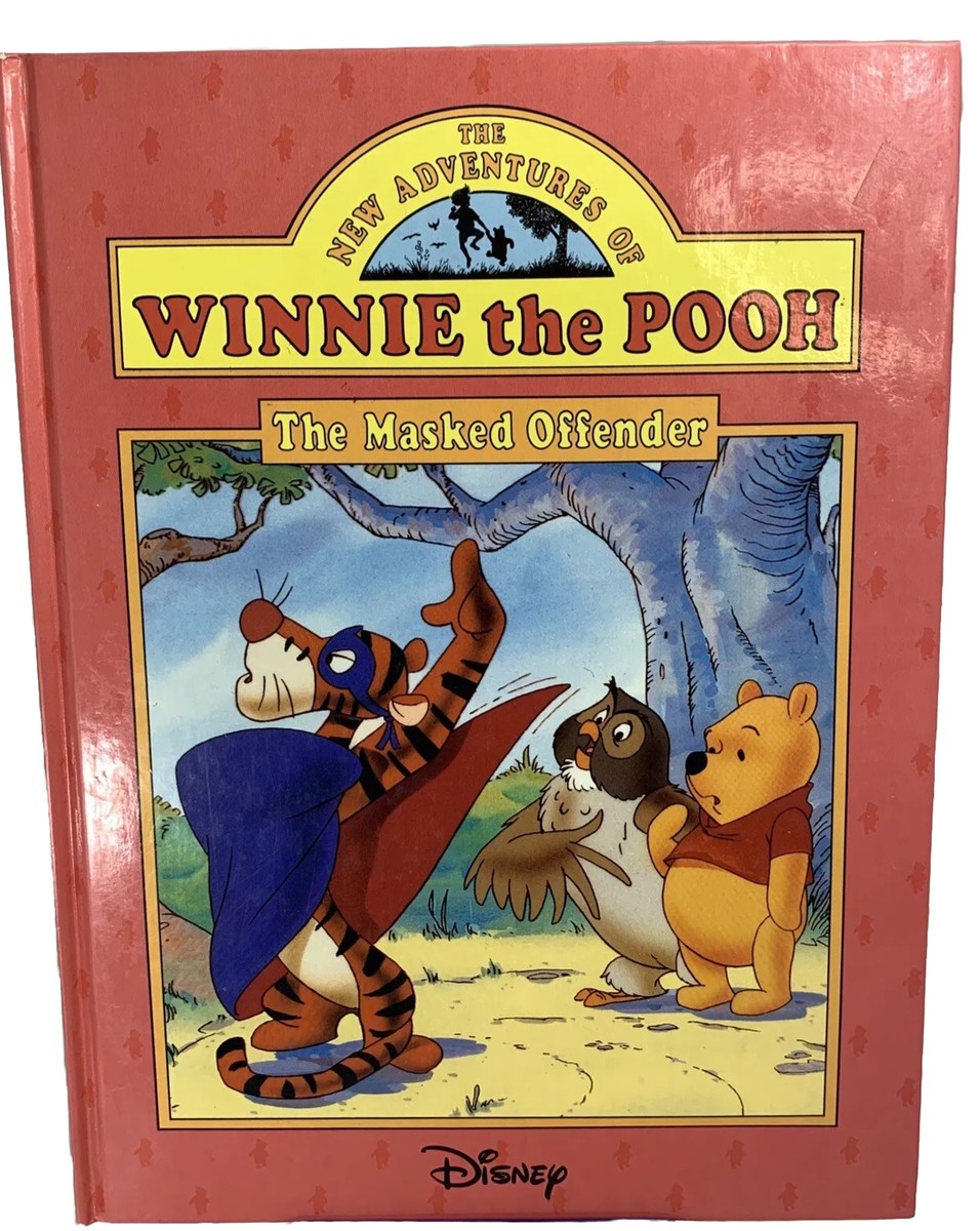 Disney Winnie the Pooh Tigger Trouble Masked Offender Big Pictures
