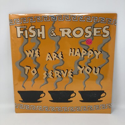 Fish & Roses We Are Happy To Serve You Sealed LP Vinyl Record Homestead Records