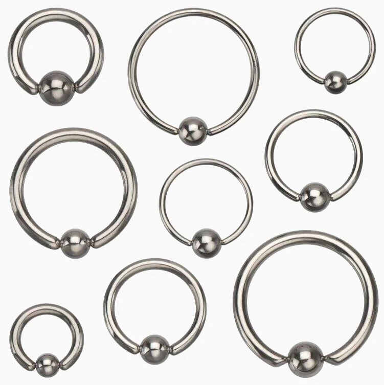 Captive bead piercing sale
