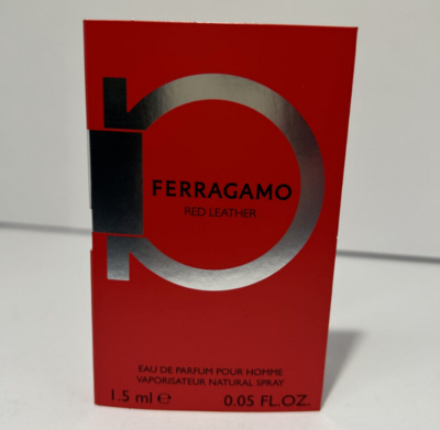 Salvatore Ferragamo Red Leather Eau De Parfum Spray Sample 1.5ml