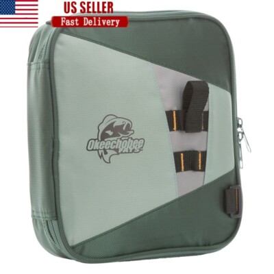 Fishing Tackle Bait Binder Organizer Soft Bait Storage Accessory Zipper Bags New