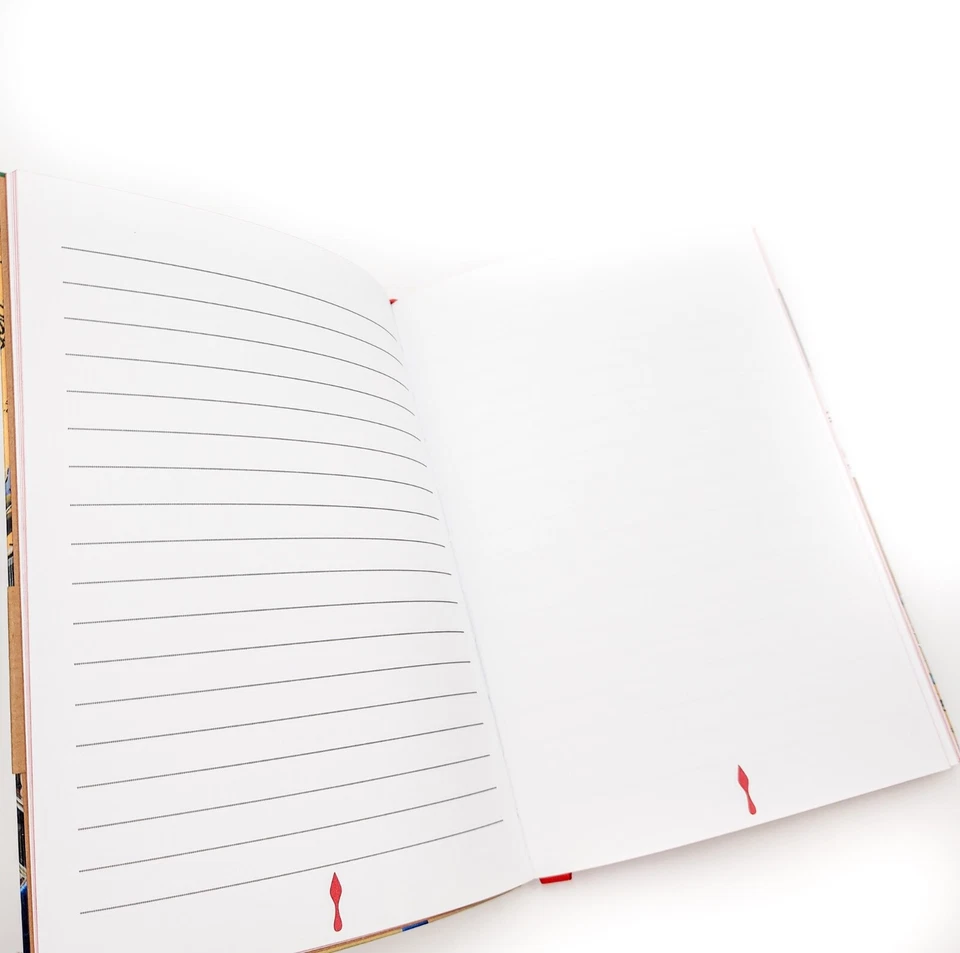 Christian Louboutin Loubi Print A5 Ruled Notebook 6x8.5" NEW - Image 2 of 4