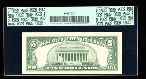 DBR 1963-A $5 FRN San Francisco Fr. 1968-L PCGS XF-40 PPQ Serial L54518981A - Picture 2 of 2