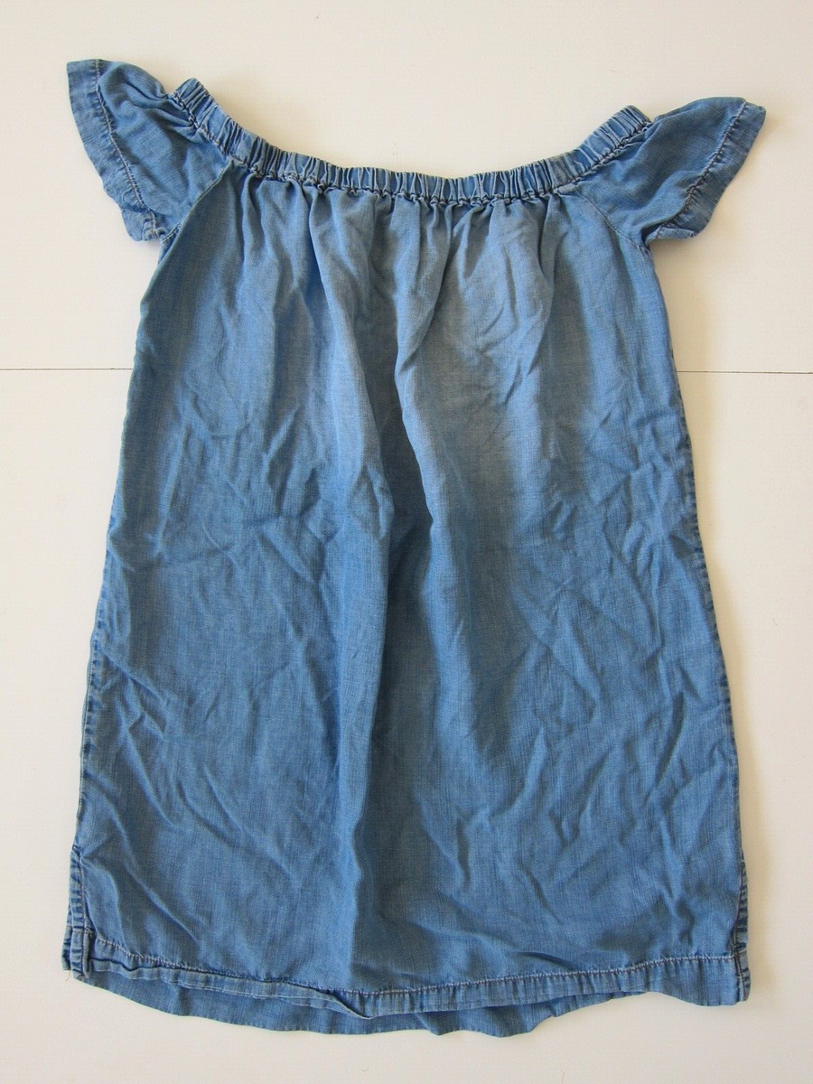 cloth & stone denim dress Tencel Off Shoulder Short Sleeve Tunic Sheath Shift S NewMDs-10.14 Stone Blue Features Susan Lee Casual dress Color:Burnt Orange