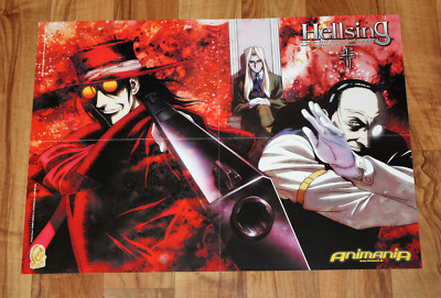 Hellsing Anime Manga very rare Promo Poster 56x40cm...