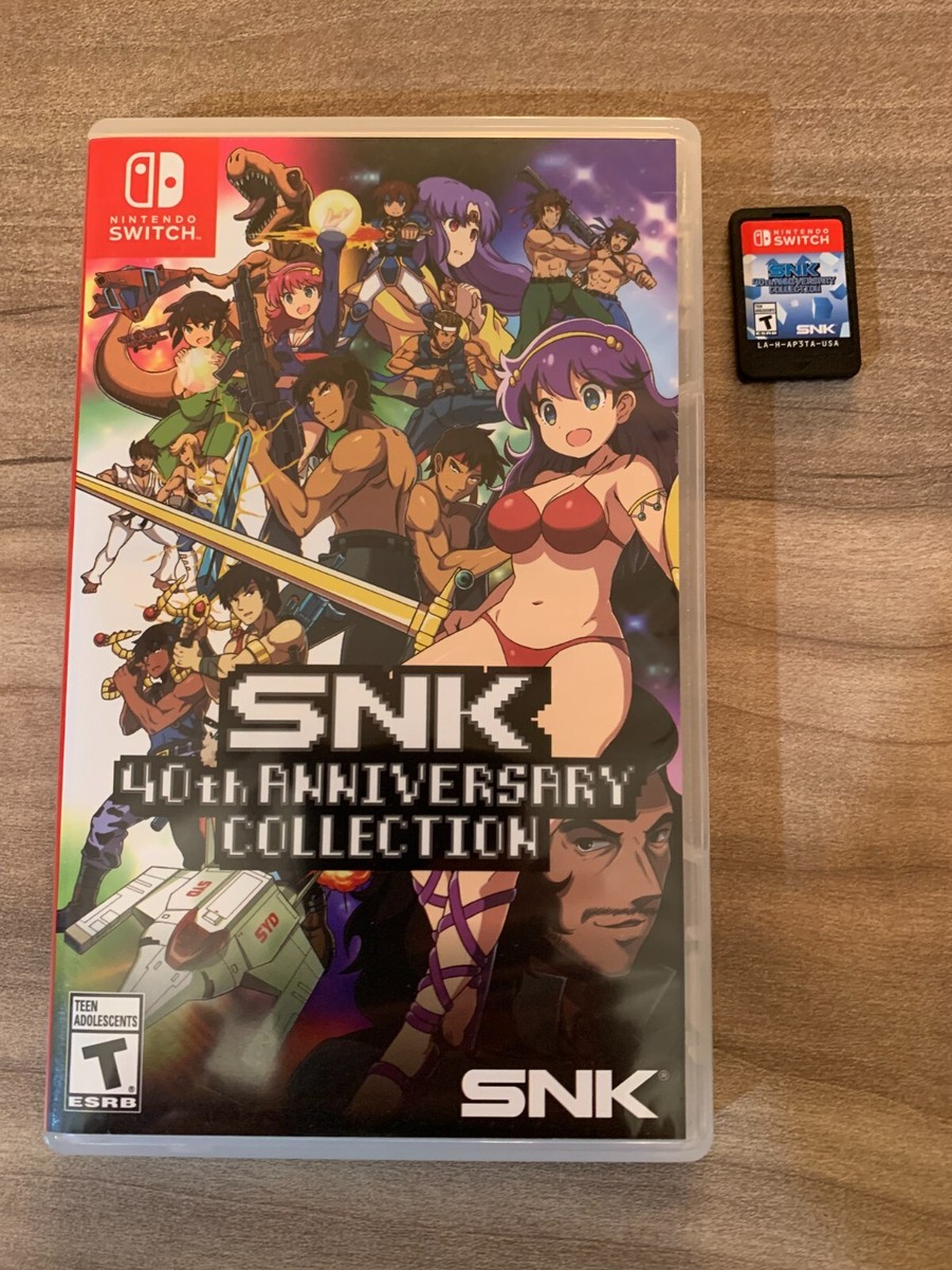 SNK 40th ANIVERSARY COLLECTION Nintendo Switch Complete CIB